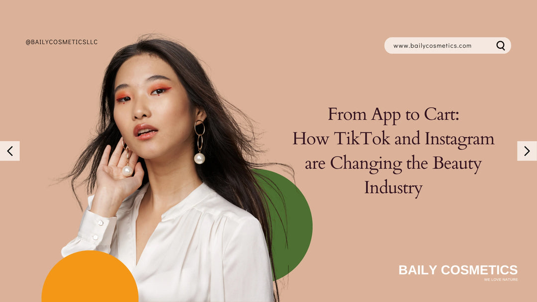 TikTok and Instagram platforms used for beauty trends
