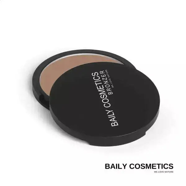 Baily Cosmetics Bronzer is the perfect way to add a natural sun-kissed look to your skin. This bronzing powder is formulated with the perfect balance of red and brown tones to create the most natural effect.