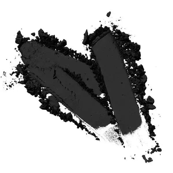 Swatch of Baily Cosmetics Black Out Eyeshadow