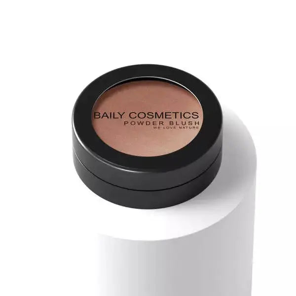 Baily Cosmetics Golden Brown Blush in Warm Glow for a Sun-Kissed Look