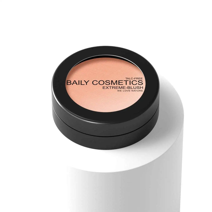 Baily Cosmetics Passion Peach Blush in Talc-Free Luminance for a Vibrant Glow