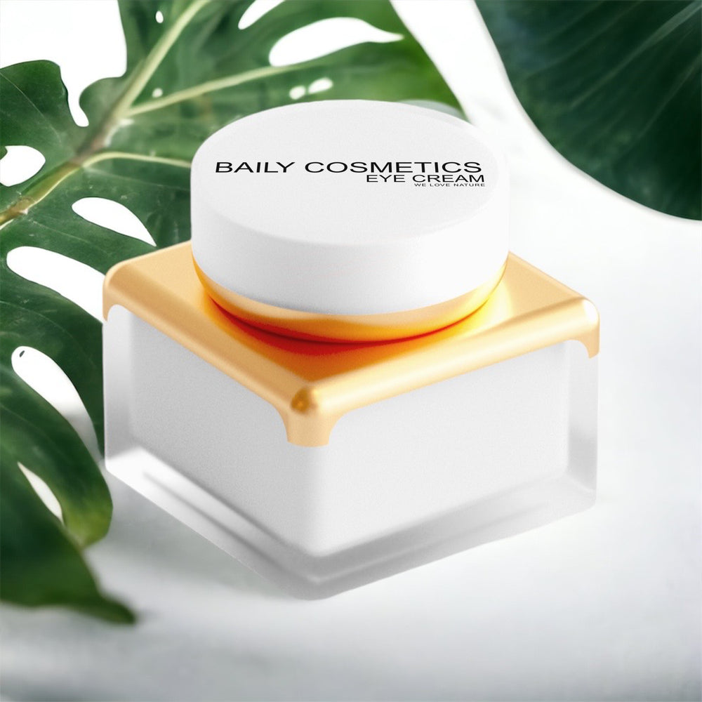 Baily Cosmetics' Anti-Aging Eye Cream, designed for intensive care, reducing wrinkles and revitalizing delicate eye area.