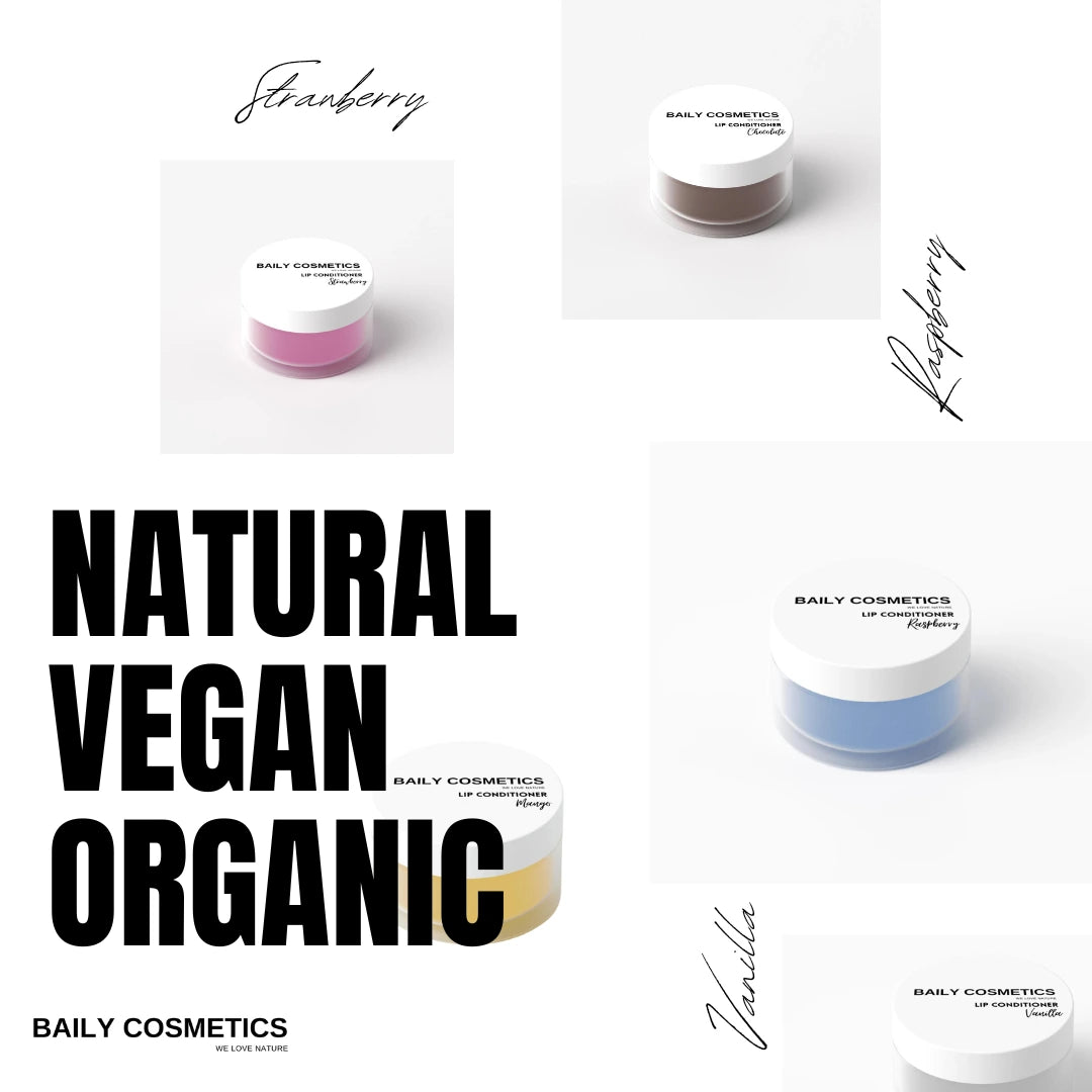 Looking for a Natural & Vegan Lip Conditioner that is handmade? Baily Cosmetics Lip Conditioner is just what you need! With quality ingredients and a luxurious feel, your lips will thank you.