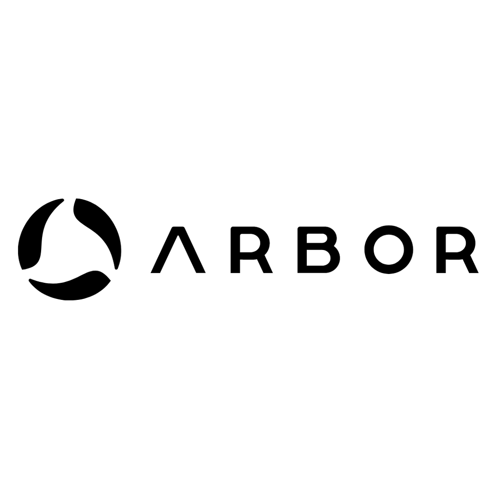 Arbor logo depicting the environmental partnership with Baily Cosmetics