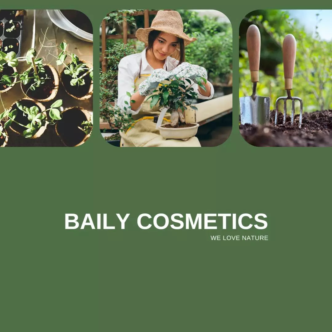 Baily Cosmetics' Project #BGreen, reflecting our dedicated commitment to environmental sustainability and positive change.