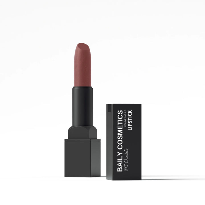 Baily Lipstick - 89% Chocolate on a white background