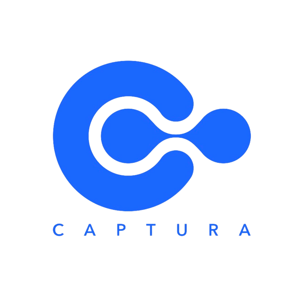 Captura Climate logo representing eco-conscious alliance with Baily Cosmetics