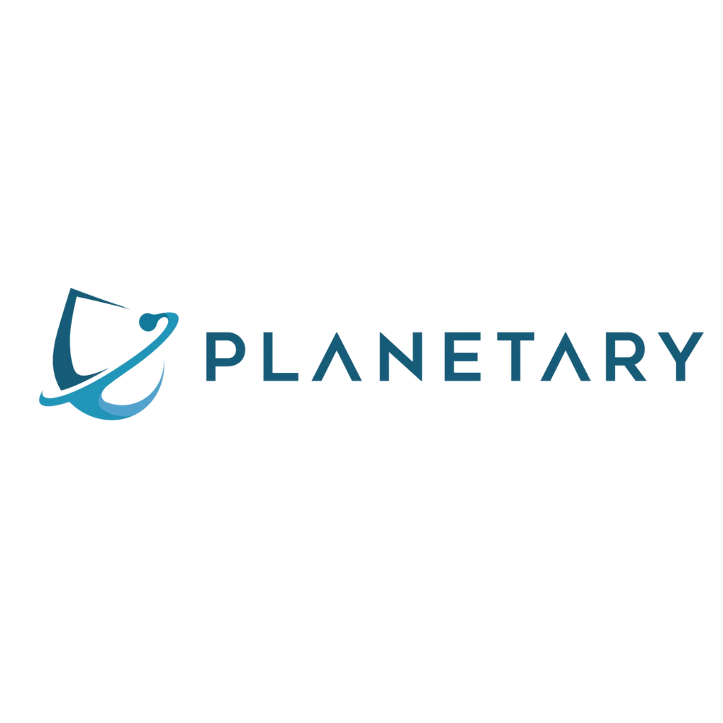 Planetary logo showcasing the ecological alliance with Baily Cosmetics